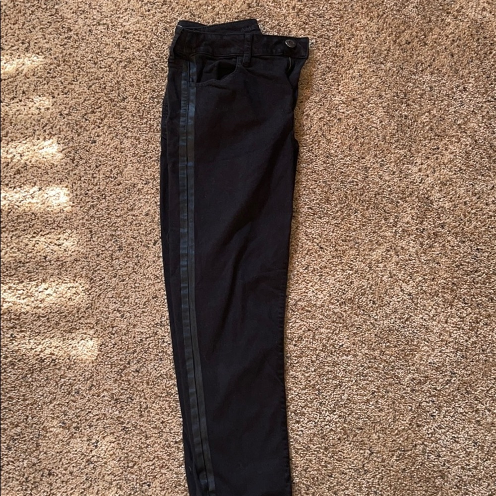 American Eagle black high rise jeans